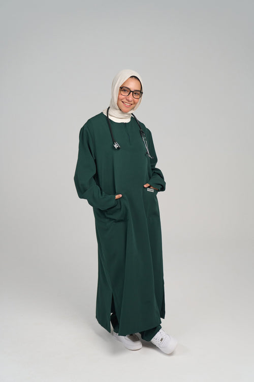 سكراب طبي حجابي - زيتي
