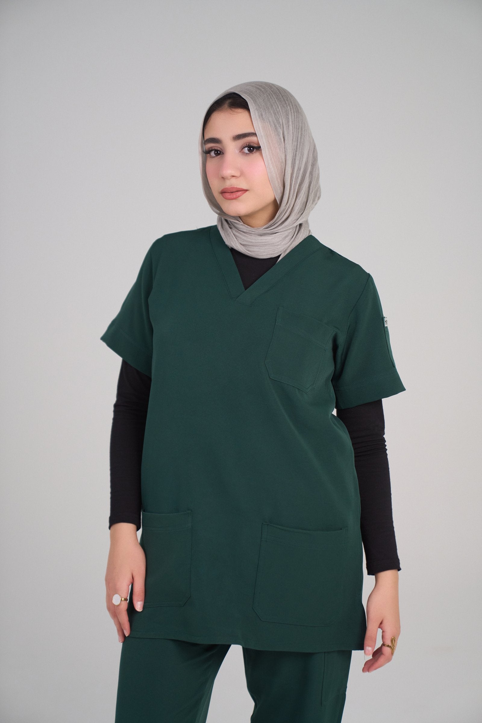 سكراب طبي V-Shape - زيتي