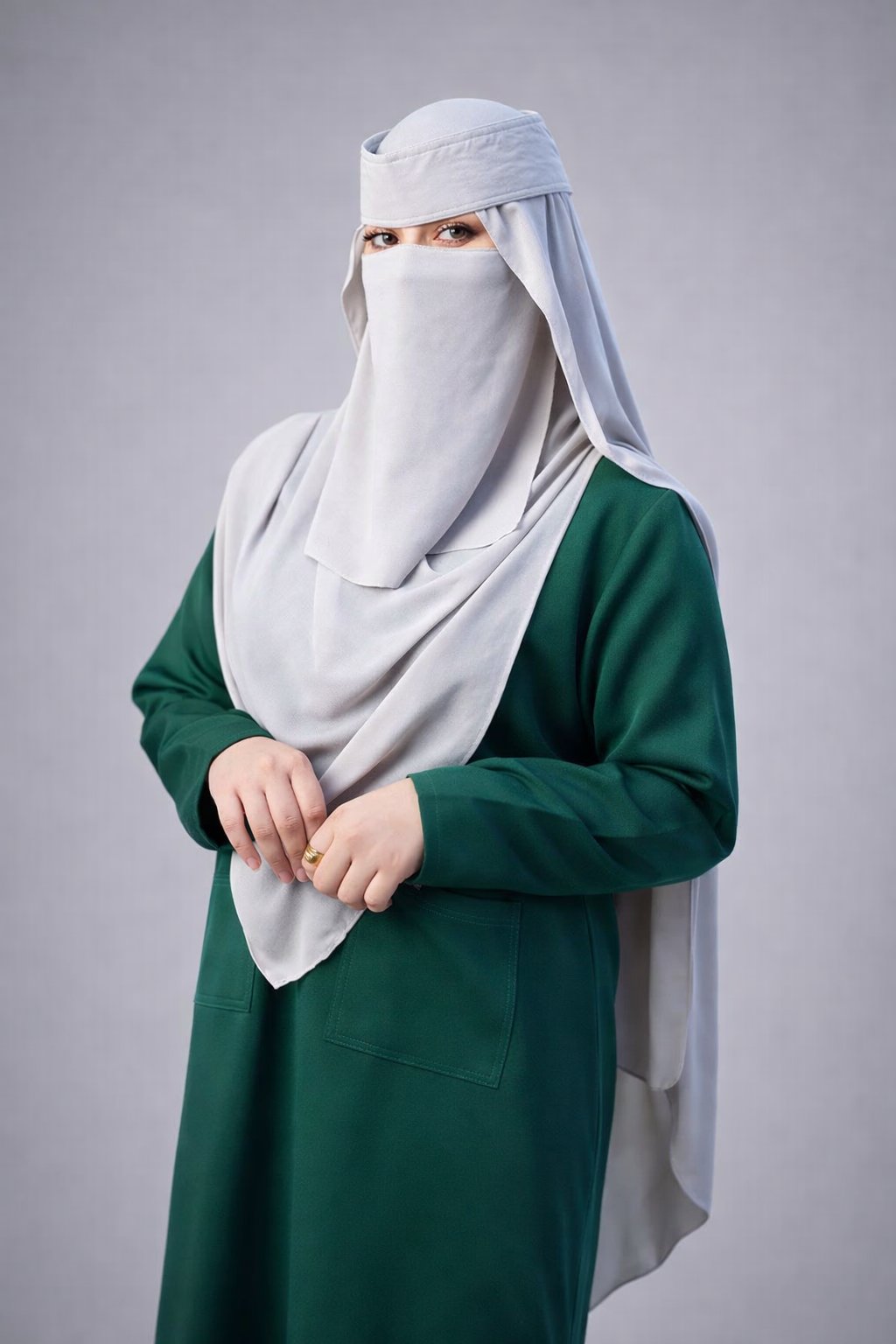 سكراب طبي حجابي - زيتي